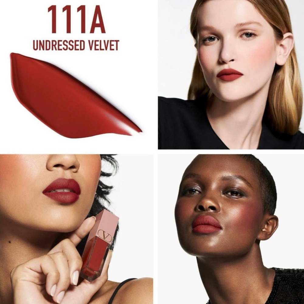 Valentino Mini Liquirosso Matte Mini Lip/Blush - 3.9ml (Choice of 1) - Picture 2 of 8